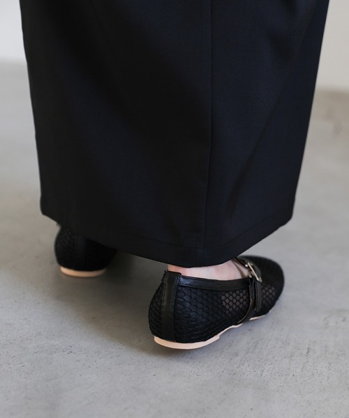 select MOCA（セレクトモカ）の「メッシュフラットパンプス（パンプス・レディース・ブラック・SMALL/MEDIUM/LARGE）」の8枚目の写真
