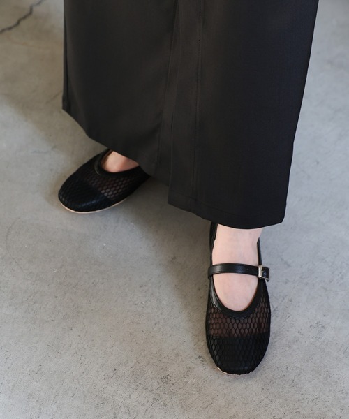 select MOCA（セレクトモカ）の「メッシュフラットパンプス（パンプス・レディース・ブラック・SMALL/MEDIUM/LARGE）」の4枚目の写真