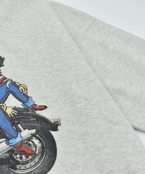 HANES（ヘインズ）の「【ヴィンテージ古着】90’s Betty Boop ラメプリント スウェット（スウェット・メンズ・グレー・LARGE）」の7枚目の写真