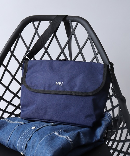 MEI（メイ）の「MESSENGER　メッセンジャーBAG（メッセンジャーバッグ・メンズ・ライトパープル/ベージュ/オリーブドラブ/ネイビー・FREE）」の3枚目の写真