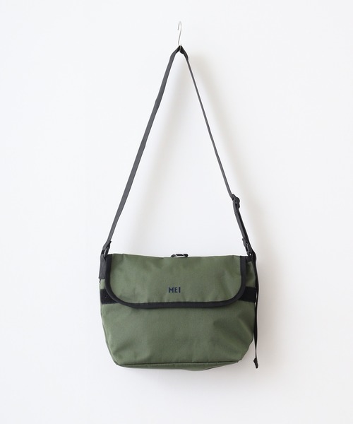 MEI（メイ）の「MESSENGER　メッセンジャーBAG（メッセンジャーバッグ・メンズ・ライトパープル/ベージュ/オリーブドラブ/ネイビー・FREE）」の7枚目の写真