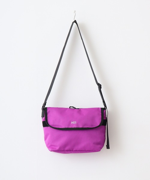 MEI（メイ）の「MESSENGER　メッセンジャーBAG（メッセンジャーバッグ・メンズ・ライトパープル/ベージュ/オリーブドラブ/ネイビー・FREE）」の11枚目の写真