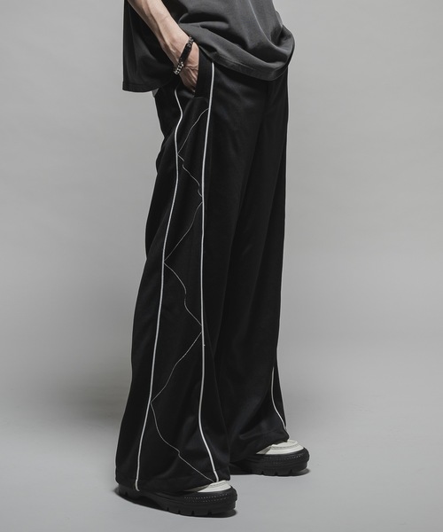Piping stitch track pants/パイピングステッチトラックパンツ