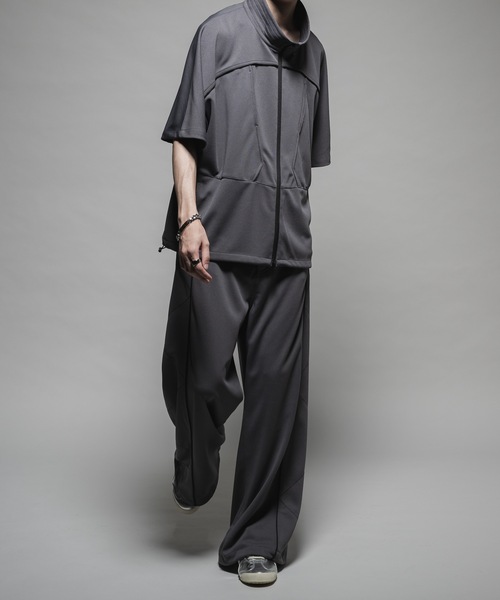 casper john 2点セット Piping stitch track pants/パイピングステッチトラックパンツ