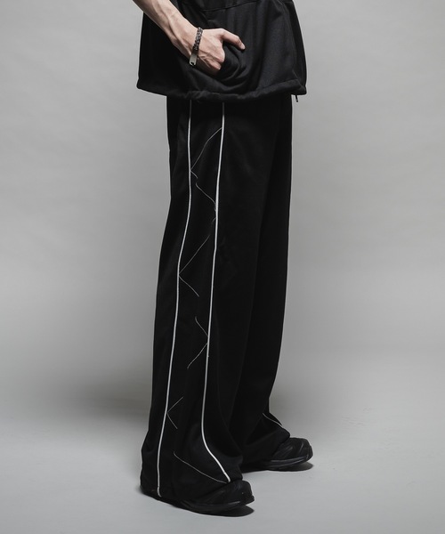 casper john 2点セット CASPER JOHN（キャスパージョン）の「High neck stitch blouson