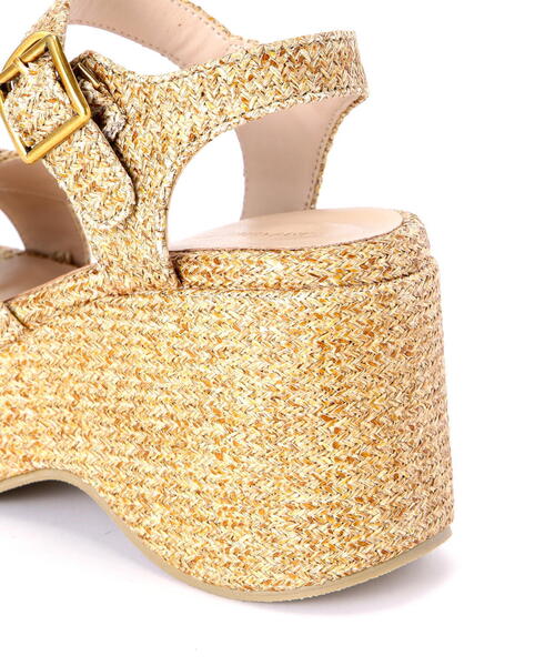 NATURAL BEAUTY BASIC（ナチュラルビューティーベーシック）の「◇ホーボーウエッジサンダル（サンダル・レディース・ブラック/ブラウン/ベージュ・SMALL/MEDIUM/LARGE）」の9枚目の写真