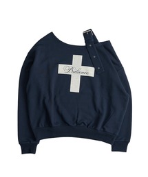 FCMM(GtV[GG)́y{zOFF SHOURDER BELT CREWNECK/ItV_[xgN[lbN(XEFbg)