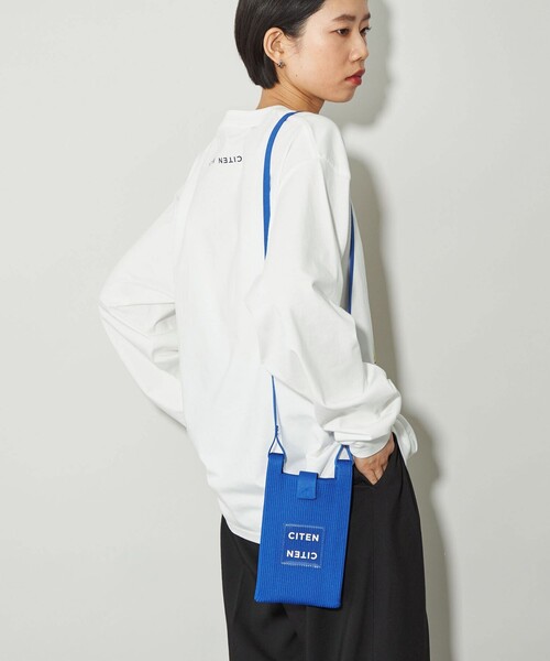 セール】＜CITEN＞CITENニットクリアロゴミニショルダーバッグ