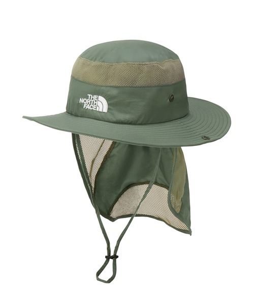 THE NORTH FACE（ザノースフェイス）の「THE NORTH FACE ザ・ノース・フェイス 帽子 ハット キッズ K SUNSHIELD HAT サンシールドハット NNJ02521（ハット・キッズ・ダークベージュ/ネイビー/ライトパープル/ライトピンク/ダークグリーン・M/L/S）」の3枚目の写真