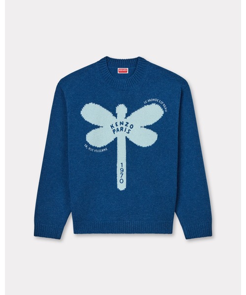'KENZO Dragonfly' エンブロイダリー ウール ジャンパー メンズ KENZO Dragonfly' エンブロイダリー ウール ジャンパー（その他