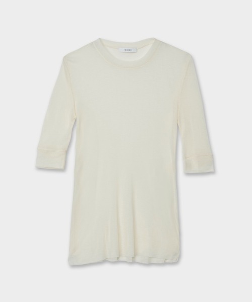テンセルカシミヤTシャツ（Tシャツ/カットソー）｜CINOH（チノ