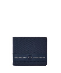 FOSSIL（フォッシル）の「フォッシル 二つ折り財布 メンズ ナイロン/合成 ブルー  ML4691400（財布）」