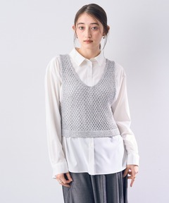 Plage - 本日限り！シーオールニット whisper rib sheer プルオーバー（ニット／セーター）｜Plage