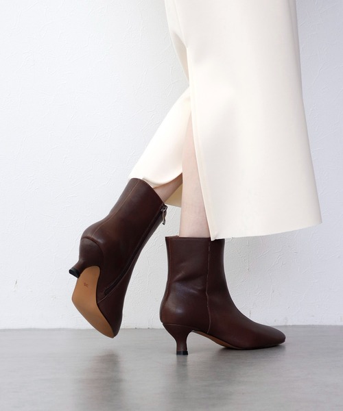 REMME(レメ)の「アンクルブーツ 5cmピンヒール【REMME/レメ】(ブーツ・レディース・ブラック/ブラウン・22.5cm/23.0cm/23.5cm/24.0cm/24.5cm)」の13枚目の写真