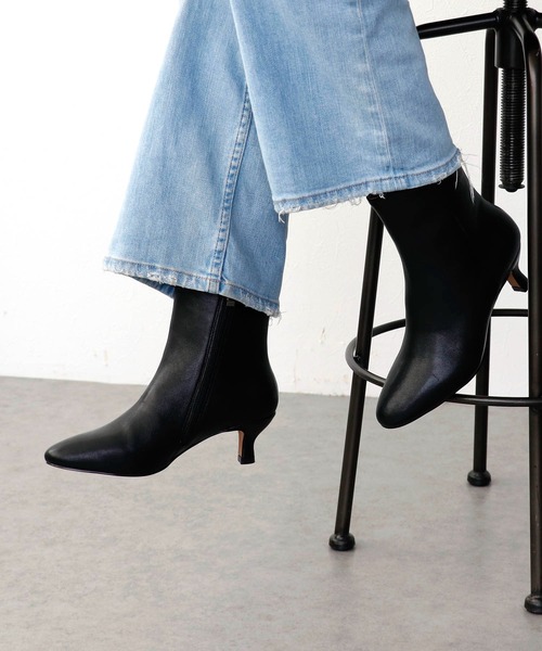 REMME(レメ)の「アンクルブーツ 5cmピンヒール【REMME/レメ】(ブーツ・レディース・ブラック/ブラウン・22.5cm/23.0cm/23.5cm/24.0cm/24.5cm)」の14枚目の写真