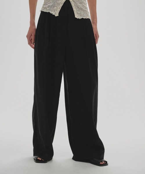 TODAYFUL/トゥデイフル】Lightweight Tuck Trousers/タックトラウザー