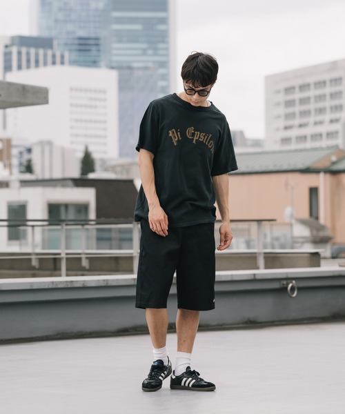 REMI RELIEF(レミレリーフ)の「REMI RELIEF/レミレリーフ リサイクル天竺スペシャル加工T(Pi Epsilon) Tシャツ(Tシャツ/カットソー・メンズ・ヘザーグレー/ブラック/オートミール・M/L/XL)」の22枚目の写真