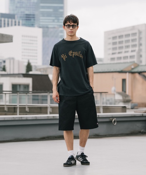 REMI RELIEF(レミレリーフ)の「REMI RELIEF/レミレリーフ リサイクル天竺スペシャル加工T(Pi Epsilon) Tシャツ(Tシャツ/カットソー・メンズ・ヘザーグレー/ブラック/オートミール・M/L/XL)」の20枚目の写真