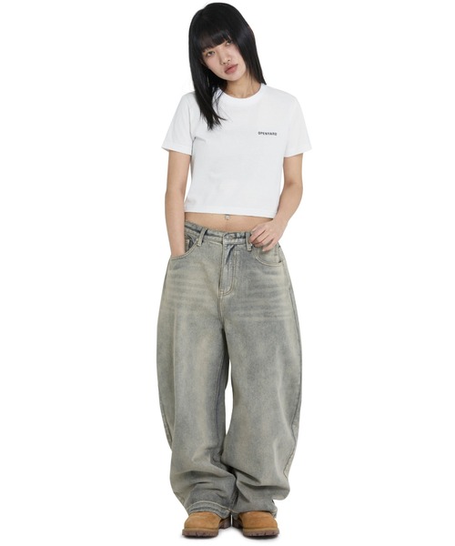 tシャツ 「OY/オーワイ」BASIC LOGO TEE /べーシックロゴ半袖Tシャツ レディース メンズ OY/オーワイ』BASIC LOGO TEE /べーシックロゴ半袖Tシャツ（T