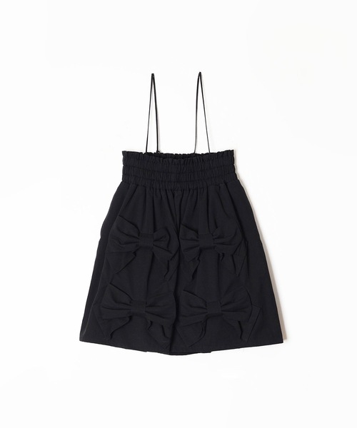 HOLIDAYラッフルストラップキュロットパンツ HOLIDAY（ホリデイ）の「RUFFLE STRAP CULOTTES PANTS ラッフル