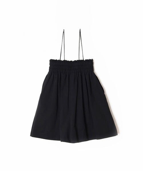 HOLIDAY（ホリデイ）の「BOW STRAP CULOTTES PANTS ボウストラップキュロットパンツ（その他パンツ・レディース・ブラック/グレイッシュベージュ・ONE SIZE）」の3枚目の写真