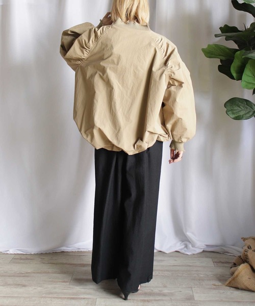 kese-moi(ケセモイ)の「ダメージバルーンブルゾン(ブルゾン・レディース・ベージュ/カーキ・FREE)」の13枚目の写真