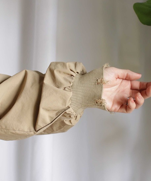 kese-moi(ケセモイ)の「ダメージバルーンブルゾン(ブルゾン・レディース・ベージュ/カーキ・FREE)」の15枚目の写真