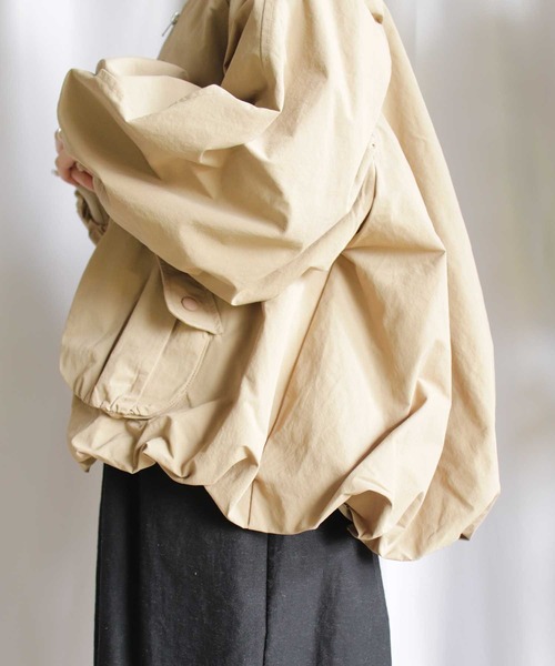 kese-moi(ケセモイ)の「ダメージバルーンブルゾン(ブルゾン・レディース・ベージュ/カーキ・FREE)」の17枚目の写真