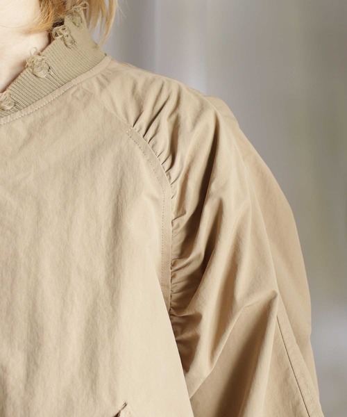 kese-moi(ケセモイ)の「ダメージバルーンブルゾン(ブルゾン・レディース・ベージュ/カーキ・FREE)」の21枚目の写真