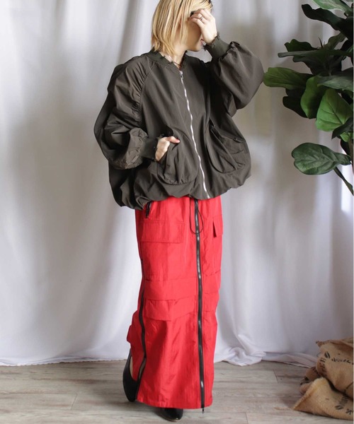 kese-moi(ケセモイ)の「ダメージバルーンブルゾン(ブルゾン・レディース・ベージュ/カーキ・FREE)」の22枚目の写真