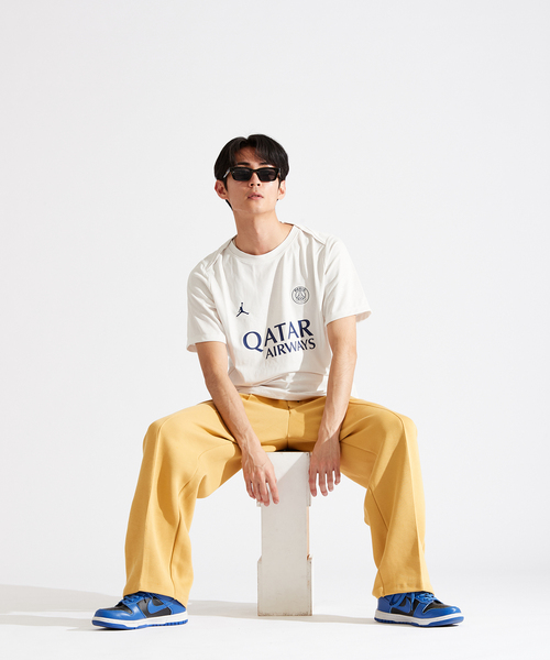 AIR JORDAN(エアジョーダン)の「【NIKE / ナイキ】Paris Saint-Germain Club Team 4th Academ HJ2987- 030/455(Tシャツ/カットソー・メンズ・ホワイト系その他/ネイビー・SMALL/MEDIUM/LARGE/X-LARGE)」の3枚目の写真