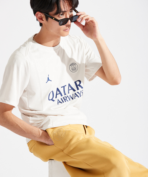 AIR JORDAN(エアジョーダン)の「【NIKE / ナイキ】Paris Saint-Germain Club Team 4th Academ HJ2987- 030/455(Tシャツ/カットソー・メンズ・ホワイト系その他/ネイビー・SMALL/MEDIUM/LARGE/X-LARGE)」の10枚目の写真