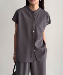 fredy emue | 《セットアップ対応》ジョーゼットフレンチスリーブブラウス(シャツ/ブラウス)