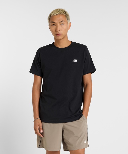 NEW BALANCE(ニューバランス)の「Sport Arch Graphic ショートスリーブTシャツ(Tシャツ/カットソー・メンズ・ネイビー/ホワイト/ライトグレー/ブラック/ローズ・SMALL/MEDIUM/LARGE/X-LARGE/XX-LARGE)」の2枚目の写真