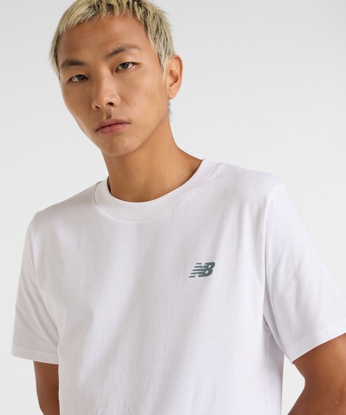 NEW BALANCE(ニューバランス)の「Sport Arch Graphic ショートスリーブTシャツ(Tシャツ/カットソー・メンズ・ネイビー/ホワイト/ライトグレー/ブラック/ローズ・SMALL/MEDIUM/LARGE/X-LARGE/XX-LARGE)」の9枚目の写真
