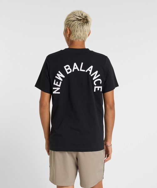 NEW BALANCE(ニューバランス)の「Sport Arch Graphic ショートスリーブTシャツ(Tシャツ/カットソー・メンズ・ネイビー/ホワイト/ライトグレー/ブラック/ローズ・SMALL/MEDIUM/LARGE/X-LARGE/XX-LARGE)」の12枚目の写真