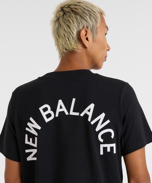 NEW BALANCE(ニューバランス)の「Sport Arch Graphic ショートスリーブTシャツ(Tシャツ/カットソー・メンズ・ネイビー/ホワイト/ライトグレー/ブラック/ローズ・SMALL/MEDIUM/LARGE/X-LARGE/XX-LARGE)」の13枚目の写真