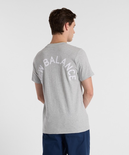 NEW BALANCE(ニューバランス)の「Sport Arch Graphic ショートスリーブTシャツ(Tシャツ/カットソー・メンズ・ネイビー/ホワイト/ライトグレー/ブラック/ローズ・SMALL/MEDIUM/LARGE/X-LARGE/XX-LARGE)」の17枚目の写真