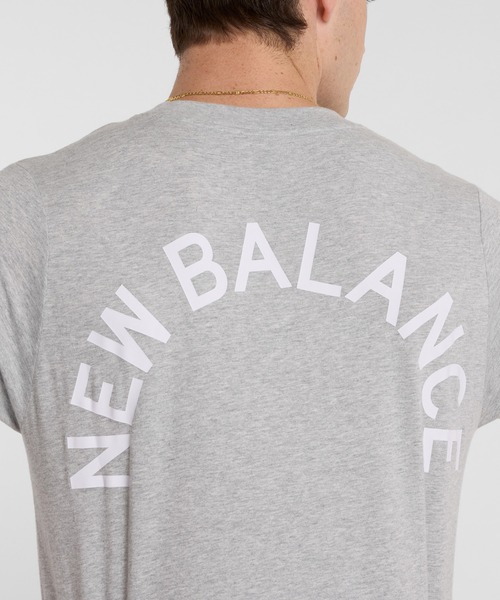 NEW BALANCE(ニューバランス)の「Sport Arch Graphic ショートスリーブTシャツ(Tシャツ/カットソー・メンズ・ネイビー/ホワイト/ライトグレー/ブラック/ローズ・SMALL/MEDIUM/LARGE/X-LARGE/XX-LARGE)」の18枚目の写真
