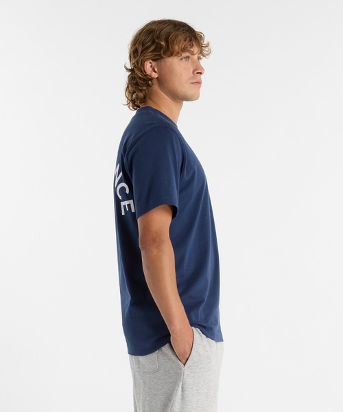 NEW BALANCE(ニューバランス)の「Sport Arch Graphic ショートスリーブTシャツ(Tシャツ/カットソー・メンズ・ネイビー/ホワイト/ライトグレー/ブラック/ローズ・SMALL/MEDIUM/LARGE/X-LARGE/XX-LARGE)」の21枚目の写真