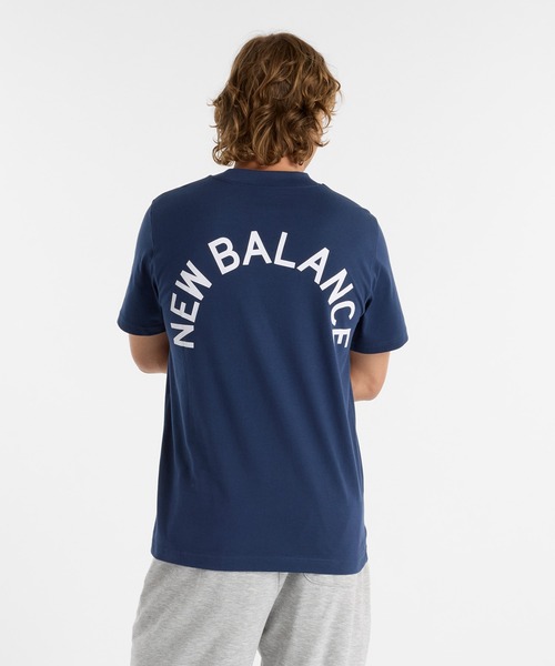 NEW BALANCE(ニューバランス)の「Sport Arch Graphic ショートスリーブTシャツ(Tシャツ/カットソー・メンズ・ネイビー/ホワイト/ライトグレー/ブラック/ローズ・SMALL/MEDIUM/LARGE/X-LARGE/XX-LARGE)」の22枚目の写真