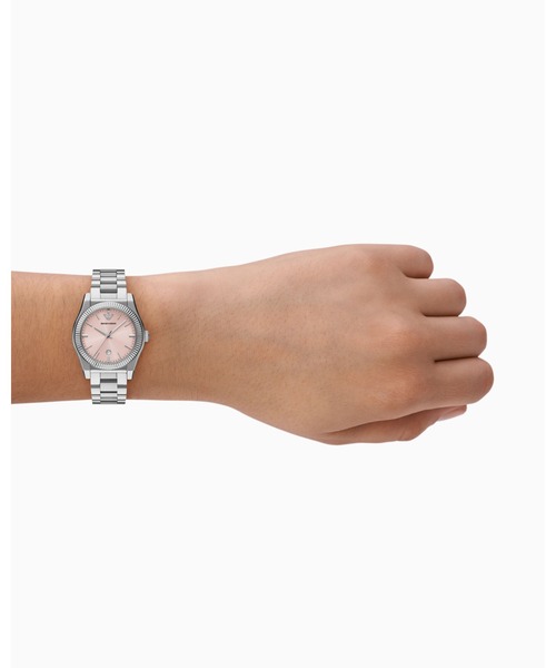 EMPORIO ARMANI(エンポリオアルマーニ)の「【エンポリオ アルマーニ】ステンレススチールベルトウォッチ(バタフライ)FEDERICA_AR11658(アナログ腕時計・レディース・その他1・FREE)」の2枚目の写真