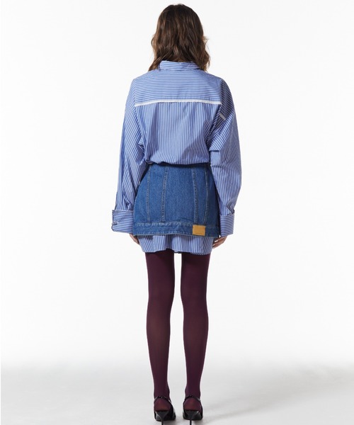 JOSEMOON STRIPE SHIRT/ジョゼムーンストライプシャツ（シャツ