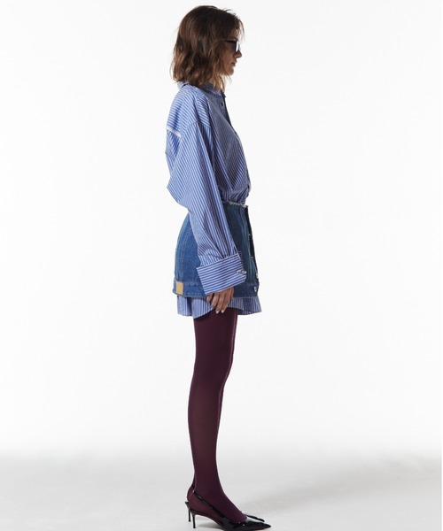 JOSEMOON STRIPE SHIRT/ジョゼムーンストライプシャツ（シャツ