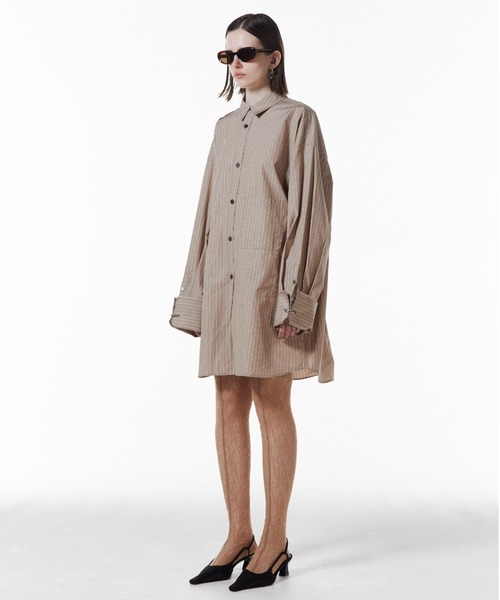 ジョゼムーン JOSEMOON STRIPE SHIRT JOSEMOON STRIPE SHIRT/ジョゼムーンストライプシャツ（シャツ