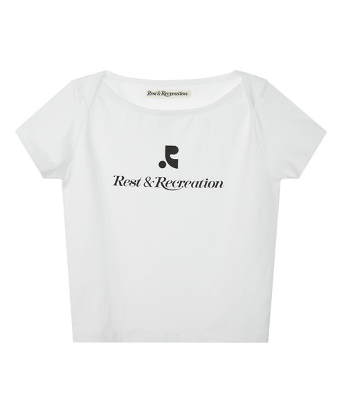 Rest & Recreation Tシャツ 襟広め ホワイト 白 Amazon.co.jp: Rest & Recreation Rest and Recreation T-Shirt