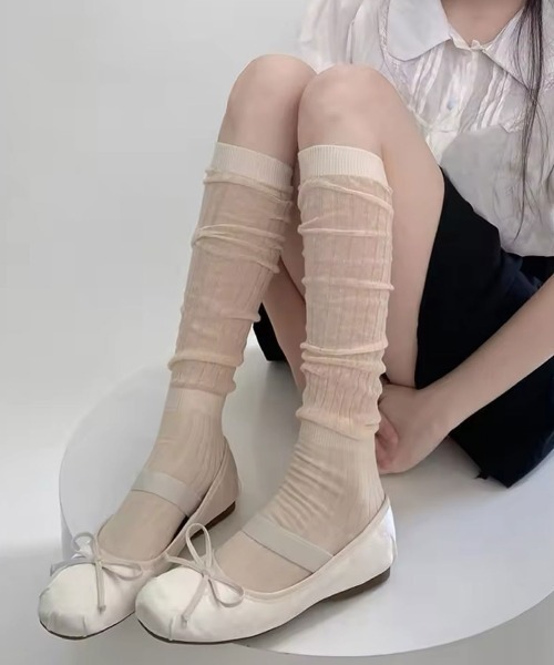 ベティーズブルーエイミーソックス Coucou Suzette / ブルー アイ シアー ソックス / bleyeshsocks