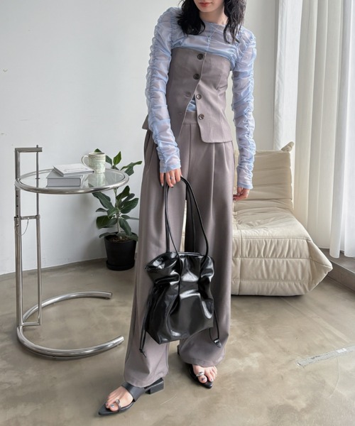 bita.(ビタ)の「ポインテッドトゥリングフラットサンダル(サンダル・レディース・シルバー/ブラック・MEDIUM/X-LARGE/LARGE)」の7枚目の写真