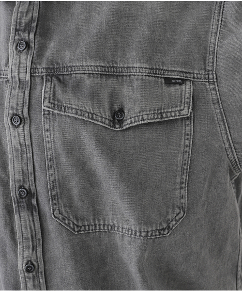 mother(マザー)の「【MOTHER/マザー】Graveyard Shirt(シャツ/ブラウス・レディース・チャコールグレー・FREE)」の15枚目の写真