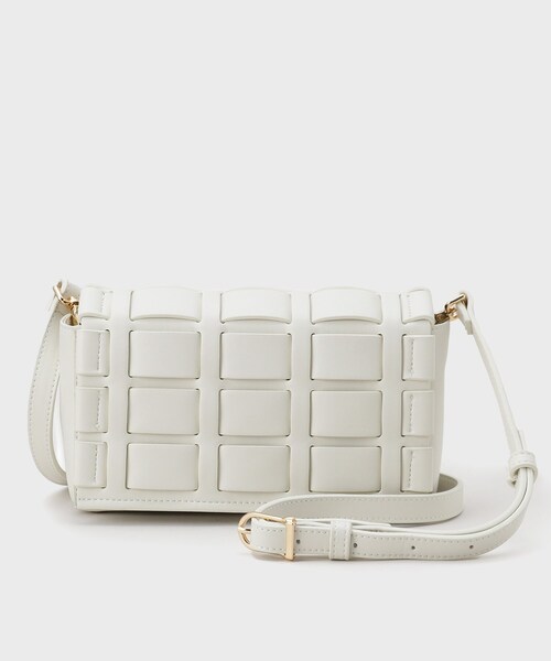 UNTITLED（アンタイトル）の「メッシュショルダー（ショルダーバッグ・レディース・オフホワイト/ベージュ・99）」の2枚目の写真